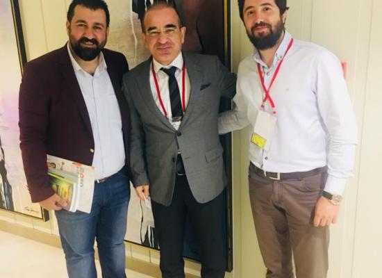 Prof. Dr. Eyup Sabri Ercan ile Uzm. Dr. Firat Hamidi Hocalarimizla 