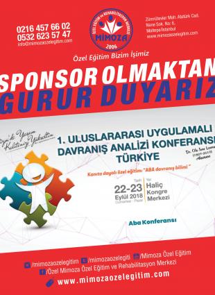 1. Uluslararası Uygulamalı Davranış Analizi Konferansı